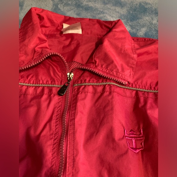 Gogofleece Shiva Jacket in Pink with Reflective Striping and Full Mesh Lining M - Picture 3 of 6